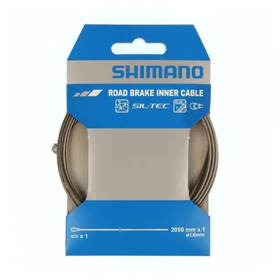 Image de Shimano Y80098320 Câble de frein de route acier inoxydable Sil-Tec - 2050 mm, emballé