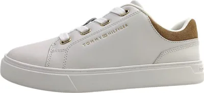 Produktbild von Tommy Hilfiger Damenschuhe Schnürschuhe Sportive Schnürer Weiß Freizeit, Schuhgröße:36 EU