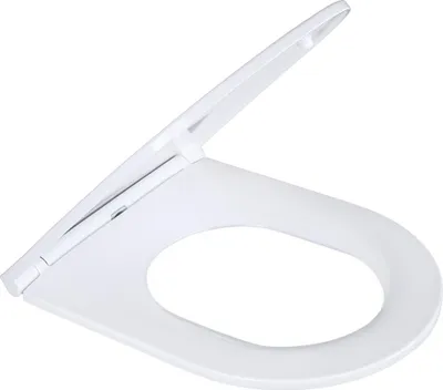 Produktbild von WC Sitz Absenkautomatik Softclose Dünn Toilettensitz Deckel Easy-Click Weiß