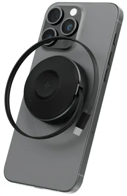 Zdjęcie produktu dla Ładowarka indukcyjna Energea MAGDUO ARC 2w1 gunmetal