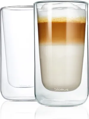 Produktbild von Blomus Doppelwandige Gläser Nero 320 ml - 2 Stück