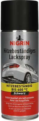 Obrázok produktu pre Tepelne odolná farba v spreji Rozprašovač čierny 400ml