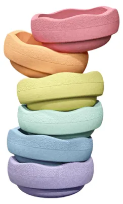 Immagine prodotto di Stapelstein® Original, arcobaleno, colori pastello