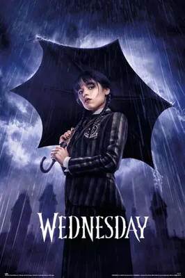 Image de Poster Wednesday Umbrella 61x91.5cm