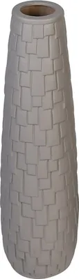 Produktbild von GILDE  Vase Brick dunkelgrau matt H. 74 cm,46922