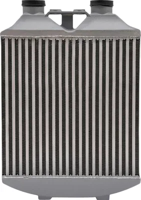 Zdjęcie produktu dla Intercooler montowany z przodu - FMIC - Odpowiedni dla Fabia VRS Mk1, Ibiza - Wymiary 78,7×40×7 cm - Stop aluminium - Ciśnienie robocze 60 psi - Srebrny