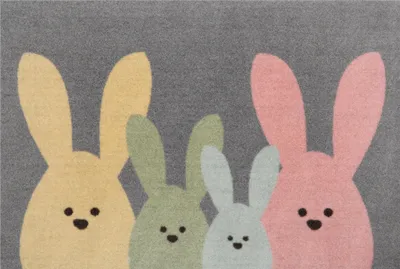 Obrázek produktu pro 40x60 cm Protiskluzová rohožka Printy 104452 Grey, Multicolor