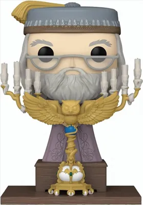 Zdjęcie produktu dla Figurka Harry Potter - Albus Dumbledore with podium (Funko POP! Deluxe 172)