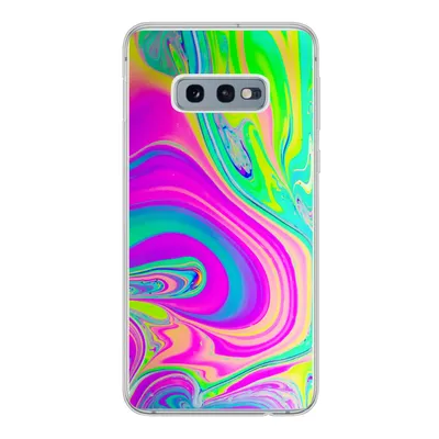 Produktbild von MuchoWow® Handyhülle Schutzhülle Hülle für Samsung Galaxy S10e Formen - Farbe - Kunst - Psychedelisch Silikon Softcase Handy Hülle - Handy