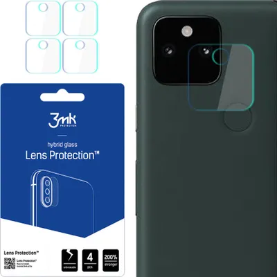 Productafbeelding van 4x beschermhoes voor de camera, 3mk, voor Google Pixel 5A 5G, modelnummer KP20518