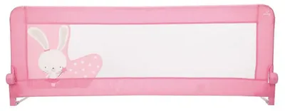 Obrázek produktu pro Ohrádka do dětské postele Asalvo 2 v 1, růžová, 150 cm. Dětská, růžová, univerzální velikost