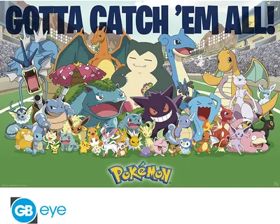 Immagine prodotto di Poster Pokemon: I preferiti di sempre (91,5 x 61 cm)