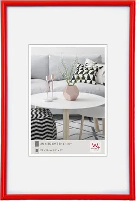 Obrázek produktu pro Plastový rámeček GALERIA 28x35 cm – červený