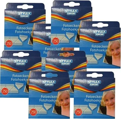 Produktbild von 8 x 1A PHOTO PORST Fotoecken 8 x 250 Stück