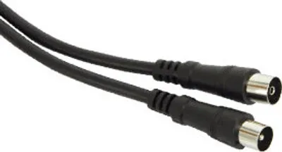 Produktbild von S-IMPULS Antennenanschlusskabel, gerade, 1,5 m, schwarz, 75dB