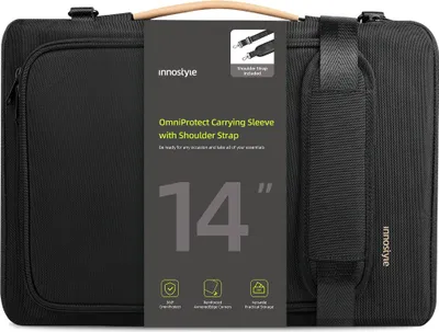 Immagine prodotto di Innostyle Borsa Per Laptop 14 Custodia Impermeabile Tracolla Omniprotect