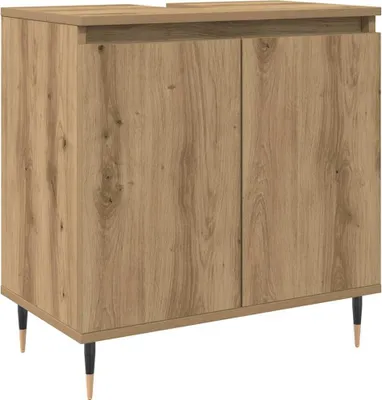 Obrázok produktu pre vidaXL Kúpeľňová skrinka Artisan dub 58x33x60 cm materiál na báze dreva