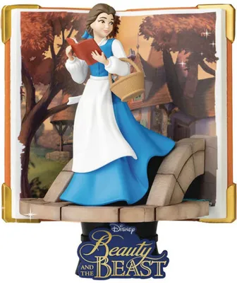 Produktbild von Merc Figur Disney Belle Stage Diorama 16cm  PVC 16cm Beast Kingdom Belle Stage Story Book Series
