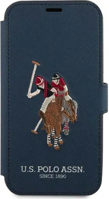 Produktbild von Us Polo Usflbkp12Mpugflnv Iphone 12/12 Pro 6,1 Granatowy/Navy Buch Polo Stickerei Sammlung