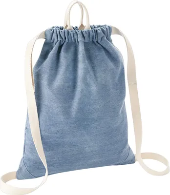 Produktbild von Bagbase - Turnbeutel, Denim PC5789 (Einheitsgröße) (Hell-Jeansblau)