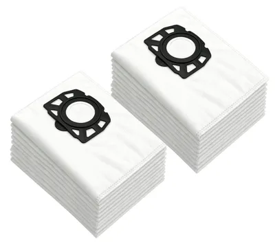 Produktbild von 16 Stück KFI 357 Staubsaugerbeutel für Kärcher WD2 Plus/WD3, KWD1/KWD2/KWD3