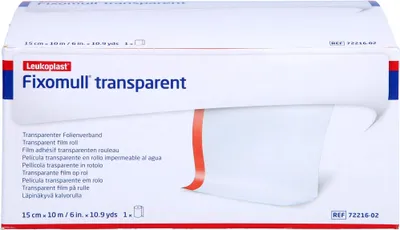 Zdjęcie produktu dla Fixomull przezroczysty 10mx15cm, 1 St PFL