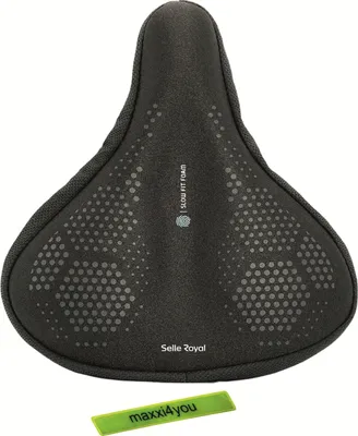 Zdjęcie produktu dla Selle Royal slow fit foam Pokrowiec na siodełko Immediate Comfort Seat rozmiar L wraz z taśmą odblaskową maxxi4you