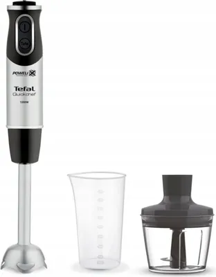 Produktbild von 2-in-1 Stabmixer TEFAL QUICKCHEF HB6598 Stahlklingen 1000 W