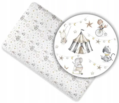 Produktbild von Spannbettlaken 80x180 cm für Kinderbett – 100% Baumwolle