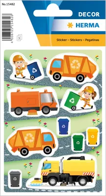 Immagine prodotto di Adesivi Herma DECOR dustman 3 fogli