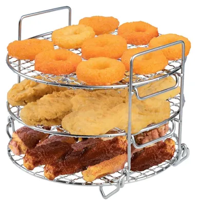 3-Lagen-Dehydrator-Grillrost für Heißluftfritteuse MAX AF160EU
