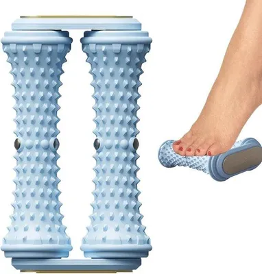 Produktbild von Fußmassageroller - Fußmassage - Fußroller - Förderung der Blutzufuhr durch Fußmassage - Geeignet für Fitness, Entspannung und Erholung nach Sport - Lila