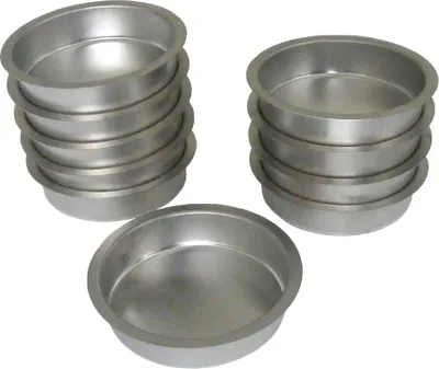 Produktbild von Teelicht Tülle Teelichthalter Weißblech 60 mm 10 Stück