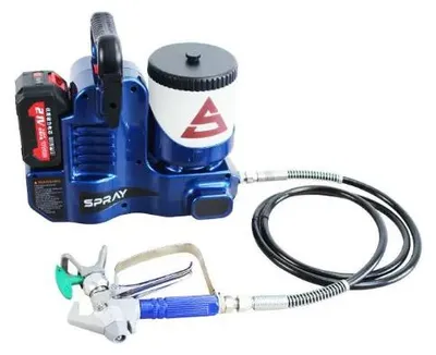 Produktbild von Airless-Farbsprühgerät - Elektrisches Farbsprühgerät - 500 W - 2200 PSI - 1,2 l - Handgeführt - 1 Akku