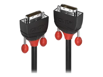 Produktbild von LINDY DVI-D Dual Link Kabel Black Line 3m