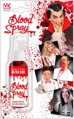 Zdjęcie produktu dla Krew w sprayu 48 ml - sztuczna krew do przerażających kostiumów na Halloween