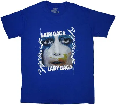 Obrázok produktu pre Lady Gaga - Tričko pre mužov/dámy Uni RO11471 (XXL) (Modrá)