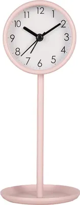 Produktbild von Clayre & Eef Analogwecker Ø 9x21 cm Rosa Metall