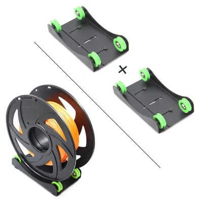 2er-Set Filamenthalter für 3D-Drucker, verstellbar, universal