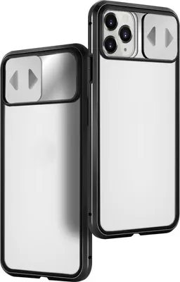 Produktbild von 360° Magnet Full Slim Metall Case Handyhülle Handyschale mit Schutzglas Vorderseite und Rückseite + Kameraschutz Cover kompatibel mit Huawei P40