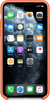 Produktbild von Apple MY112ZM/A, Cover, Apple, iPhone 11 Pro Max, 16,5 cm (6.5"), Orange