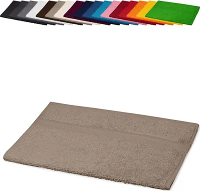 Produktbild von Gästetuch 30x50 cm Gästehandtuch Kinderhandtuch 100% Baumwolle, Farbe: Beige
