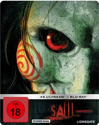 Zdjęcie produktu dla SAW - Limited Steelbook Edition (4K Ultra HD+Blu-ray)