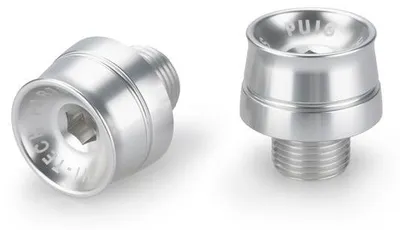 Image de PUIG 21359P Embouts de guidon Speed pour APRILIA RSV4 FACTORY Argent
