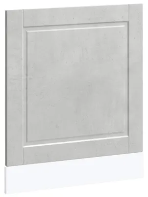Produktbild von vidaXL Geschirrspülerblende Porto Betongrau 60x1,5x57 cm Holzwerkstoff