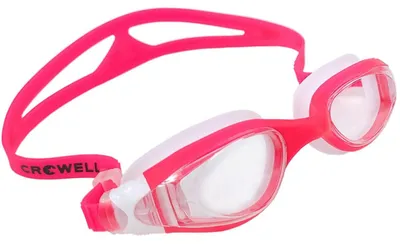 Immagine prodotto di Crowell - Occhialini da nuoto "GS16" per bambini MR2389 (taglia unica) (bianco/rosa corallo)