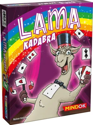 Produktbild von Lama Kadabra Kartenspiel tschechisch für 2-6 Spieler, ab 8 Jahren, 20 Min. Familienspiel