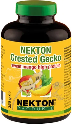 Image de Nekton Crested Gecko - Nutrition riche en protéines avec mangue 250G, Nourriture équilibrée Pour Gekos