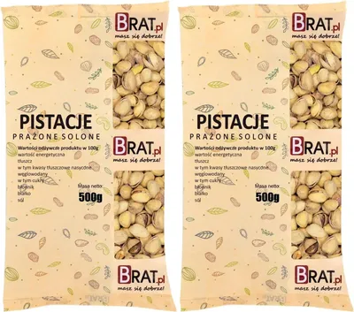 Produktbild von Geröstete, gesalzene Pistazien 1kg (2x500g)