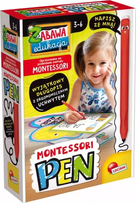 Zdjęcie produktu dla Zestaw Montessori Długopis z 32 tabliczkami